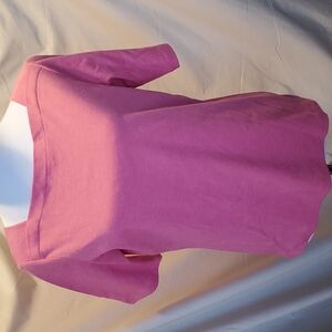 L.L. Bean Cotton Boatneck Top SZ MD